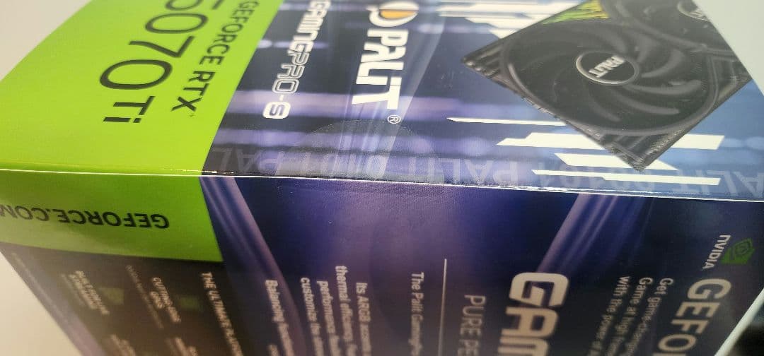 ★未開封・送料込★Palit GeForce RTX5070Ti