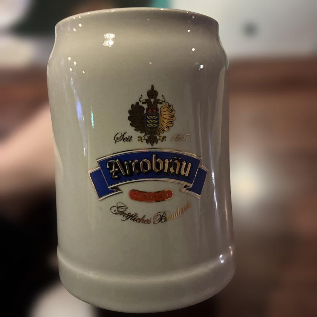 【6脚セット】Arcobräu マースビアマグ ドイツビール ロゴ入り