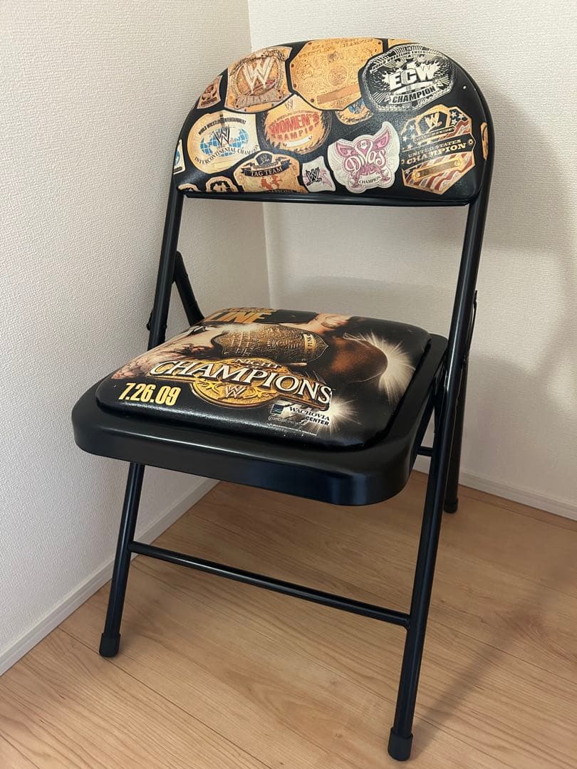 激レア★ WWE ナイト・オブ・チャンピオンズ2009 非売品 パイプイス