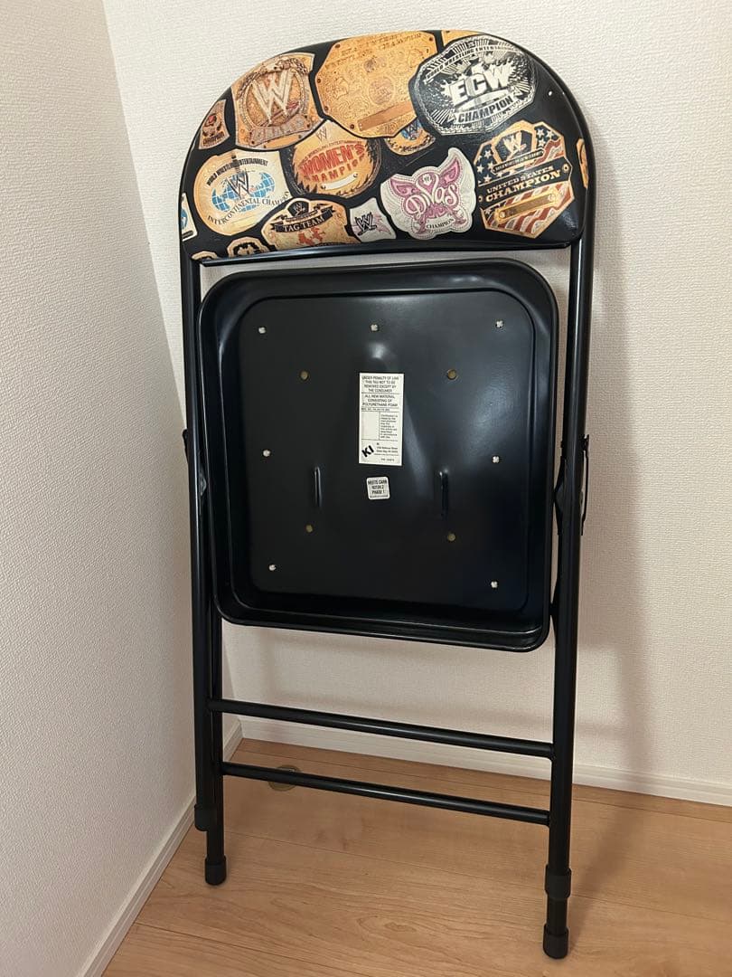 激レア★ WWE ナイト・オブ・チャンピオンズ2009 非売品 パイプイス