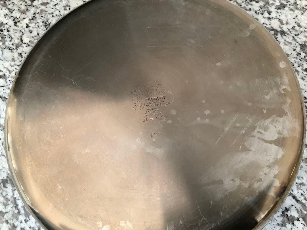 ジオ　ソテーパン　21cm フライパン　蓋付き　宮崎製作所