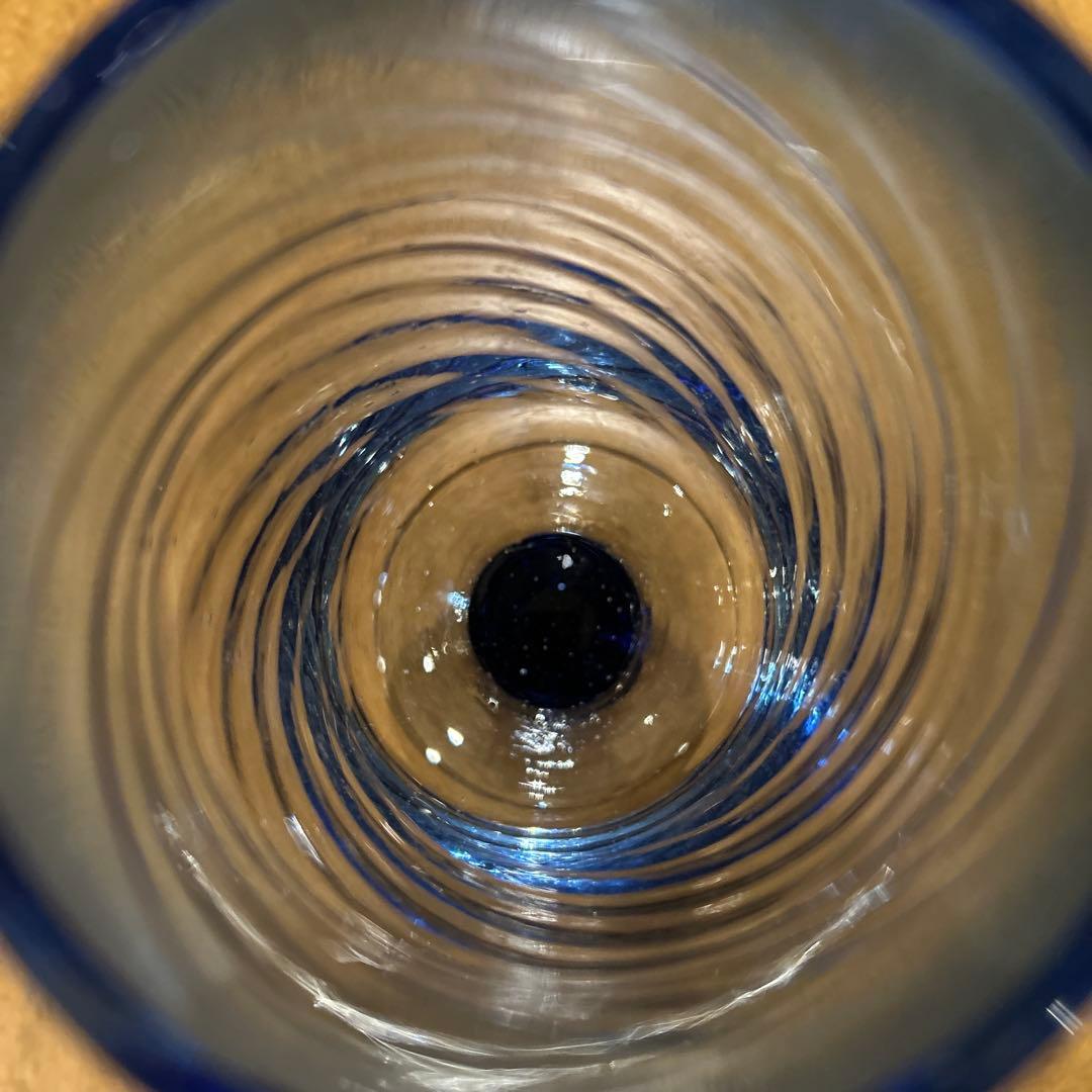 舩木倭帆蓋付きグラス