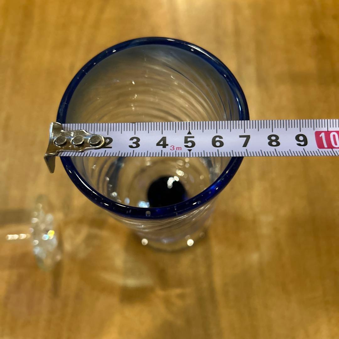 舩木倭帆蓋付きグラス