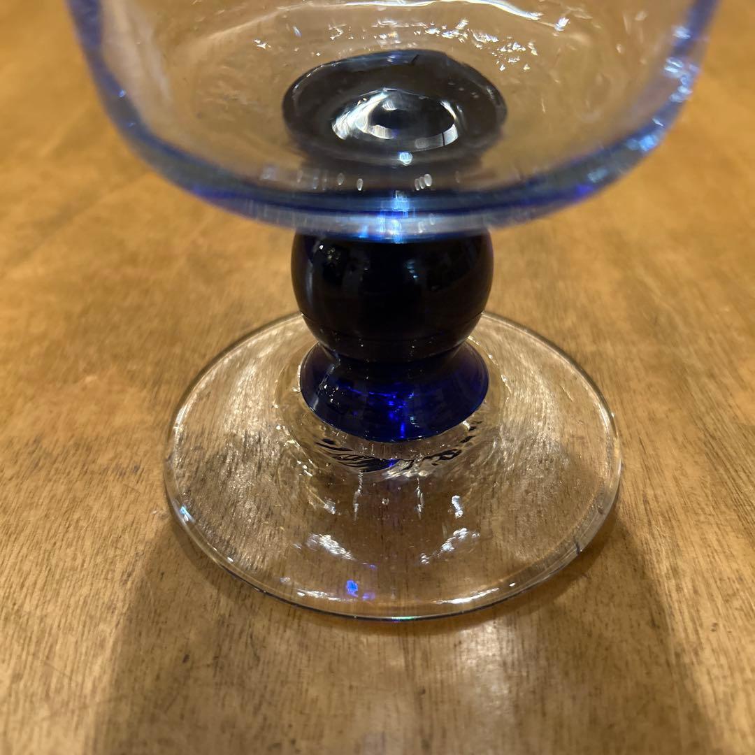 舩木倭帆蓋付きグラス