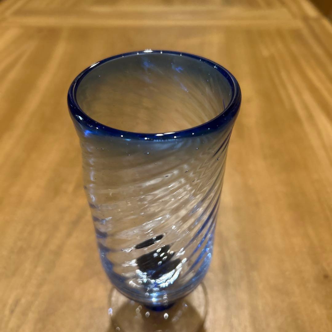 舩木倭帆蓋付きグラス