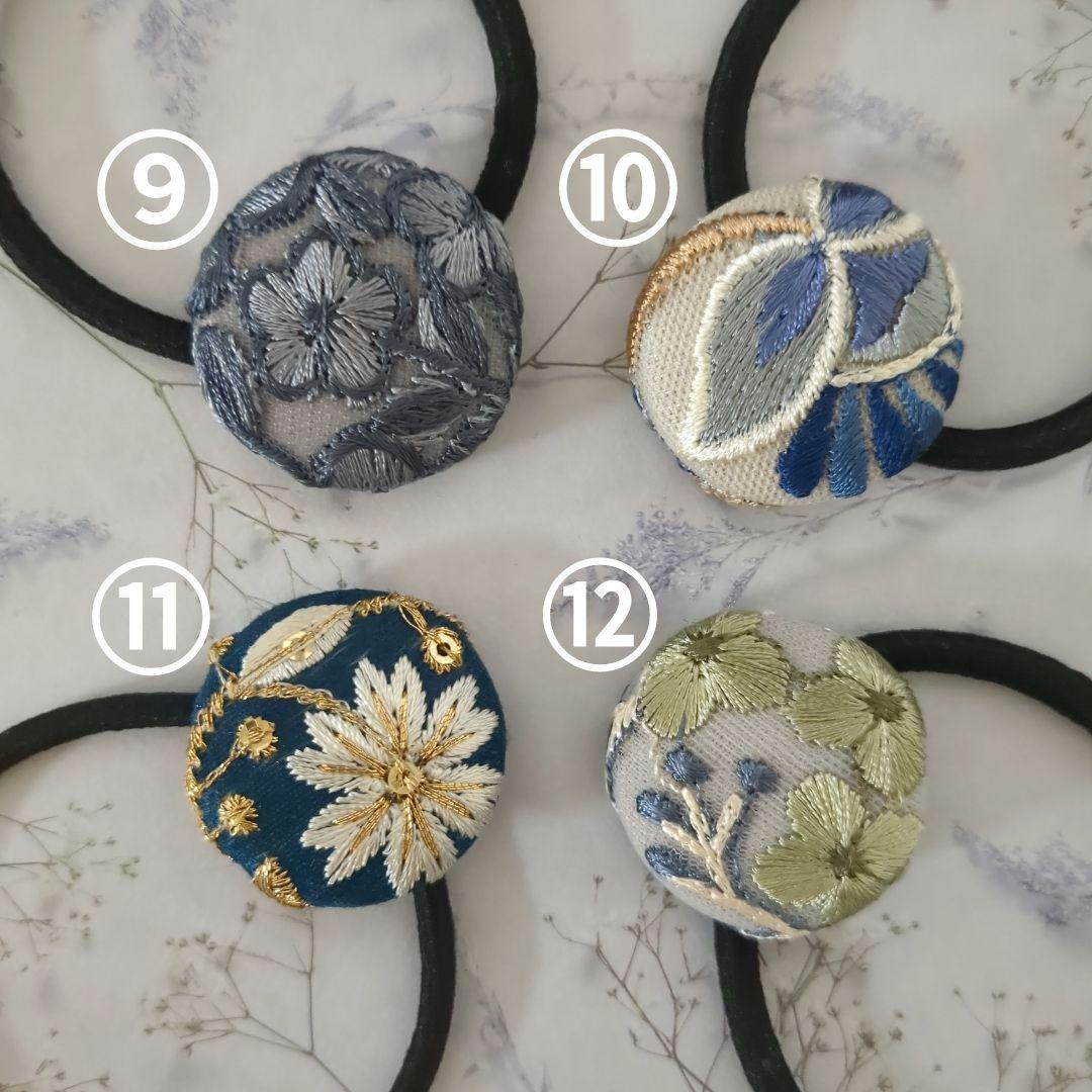 注文ページ///インド刺繍リボン　ヘアゴムorポニーフック　組み合わせ自由