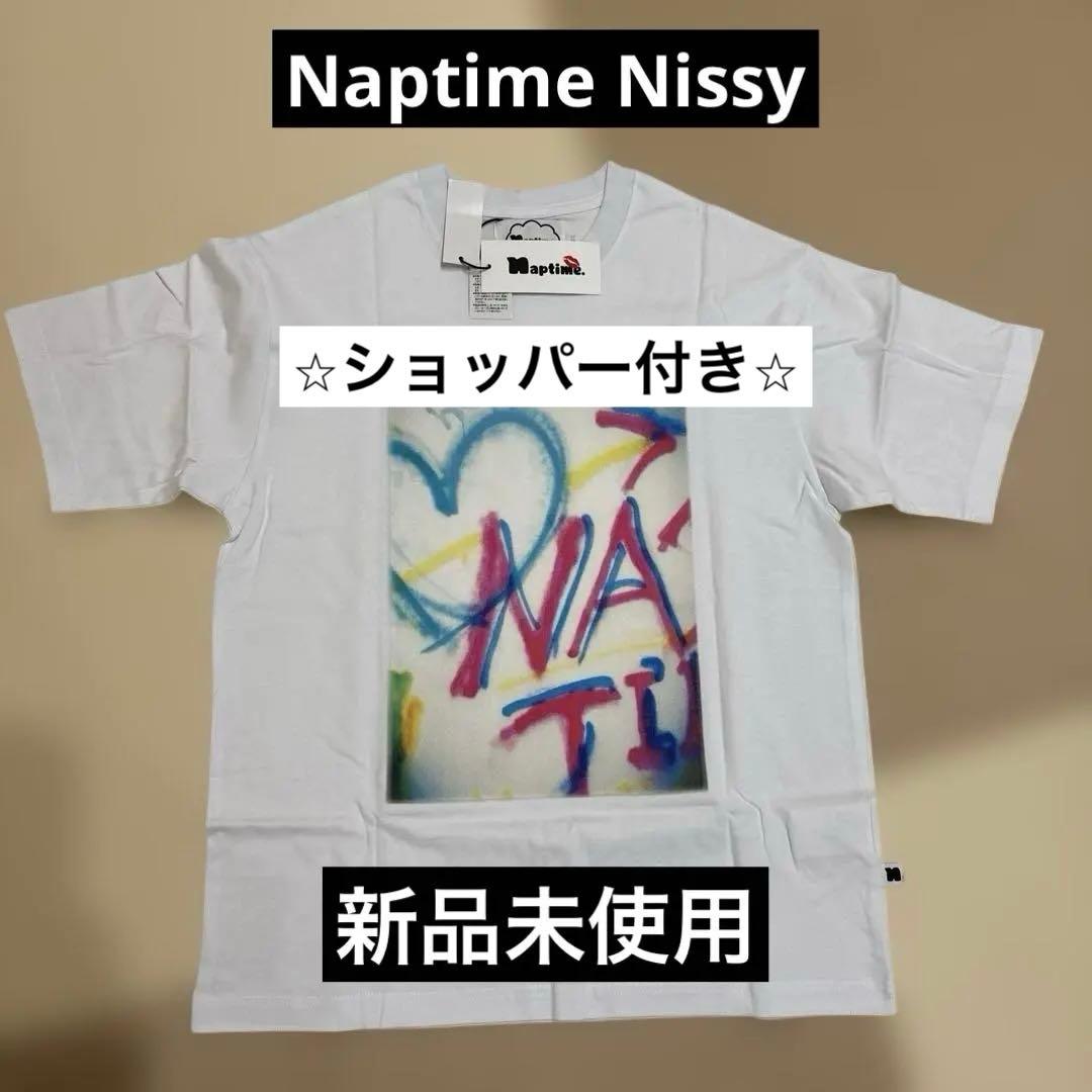 ナップタイム Naptime Nissy スプレープリントTシャツ