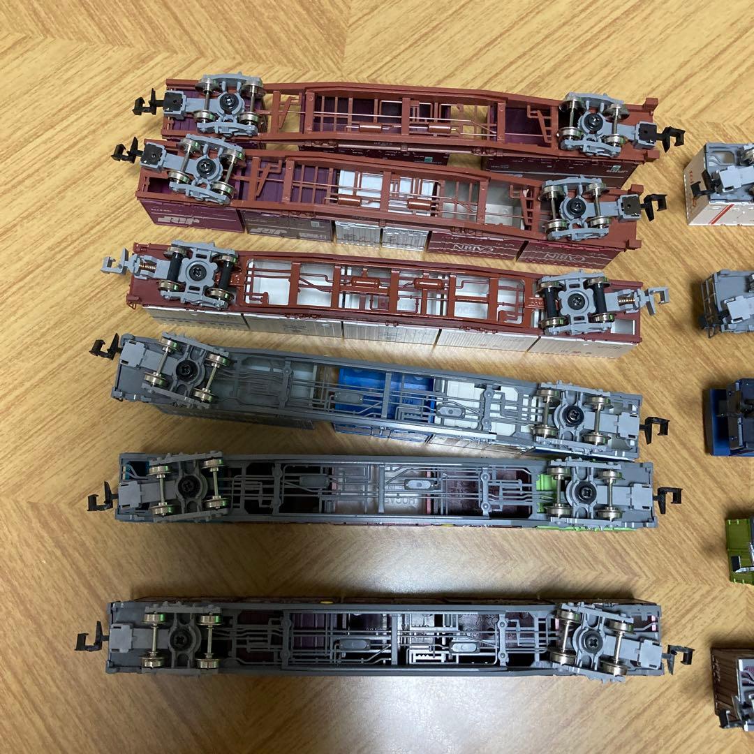 Nゲージ 多色貨物車両11車両