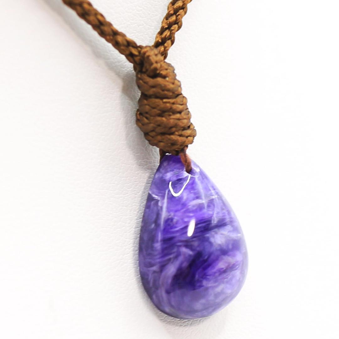 チャロアイト穴あきルース loose_stone80