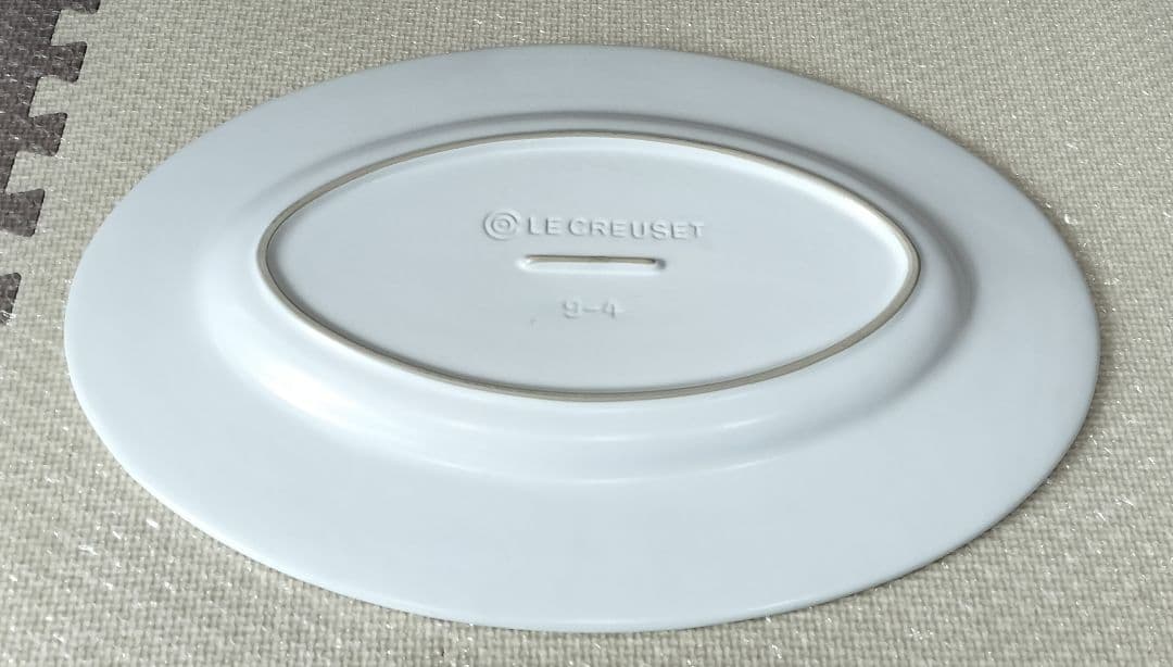SALE!! ルクルーゼ　オリーブブランチ　オーバル プレート 45cm