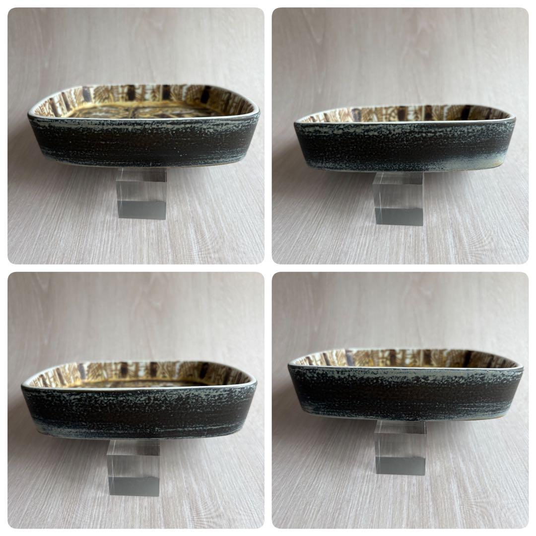 【未使用】ロイヤルコペンハーゲン BACA バッカ スクエアプレート 17cm