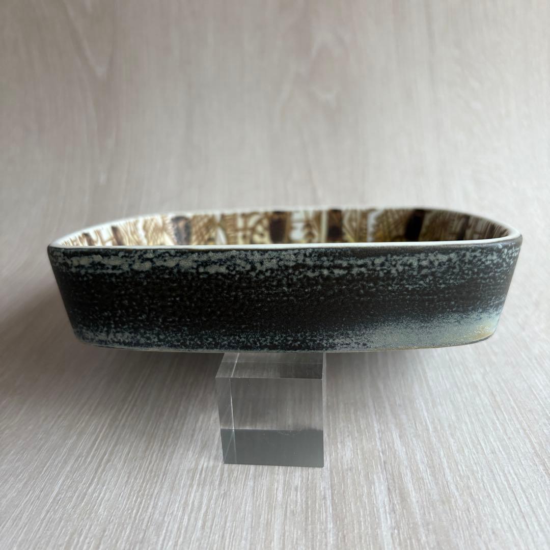 【未使用】ロイヤルコペンハーゲン BACA バッカ スクエアプレート 17cm