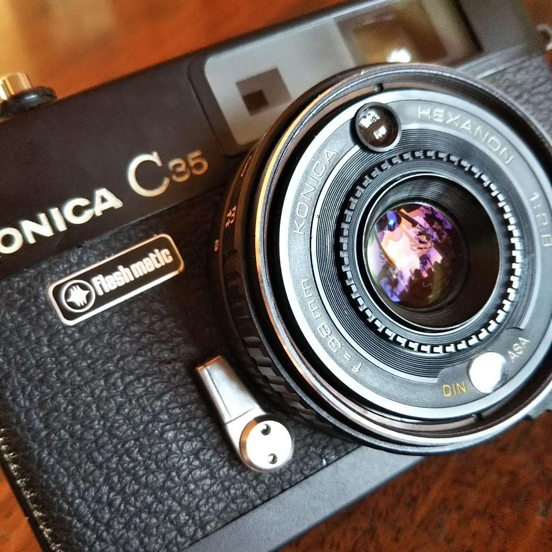 Konica C35 flash matic コニカ c35 フラッシュマチック
