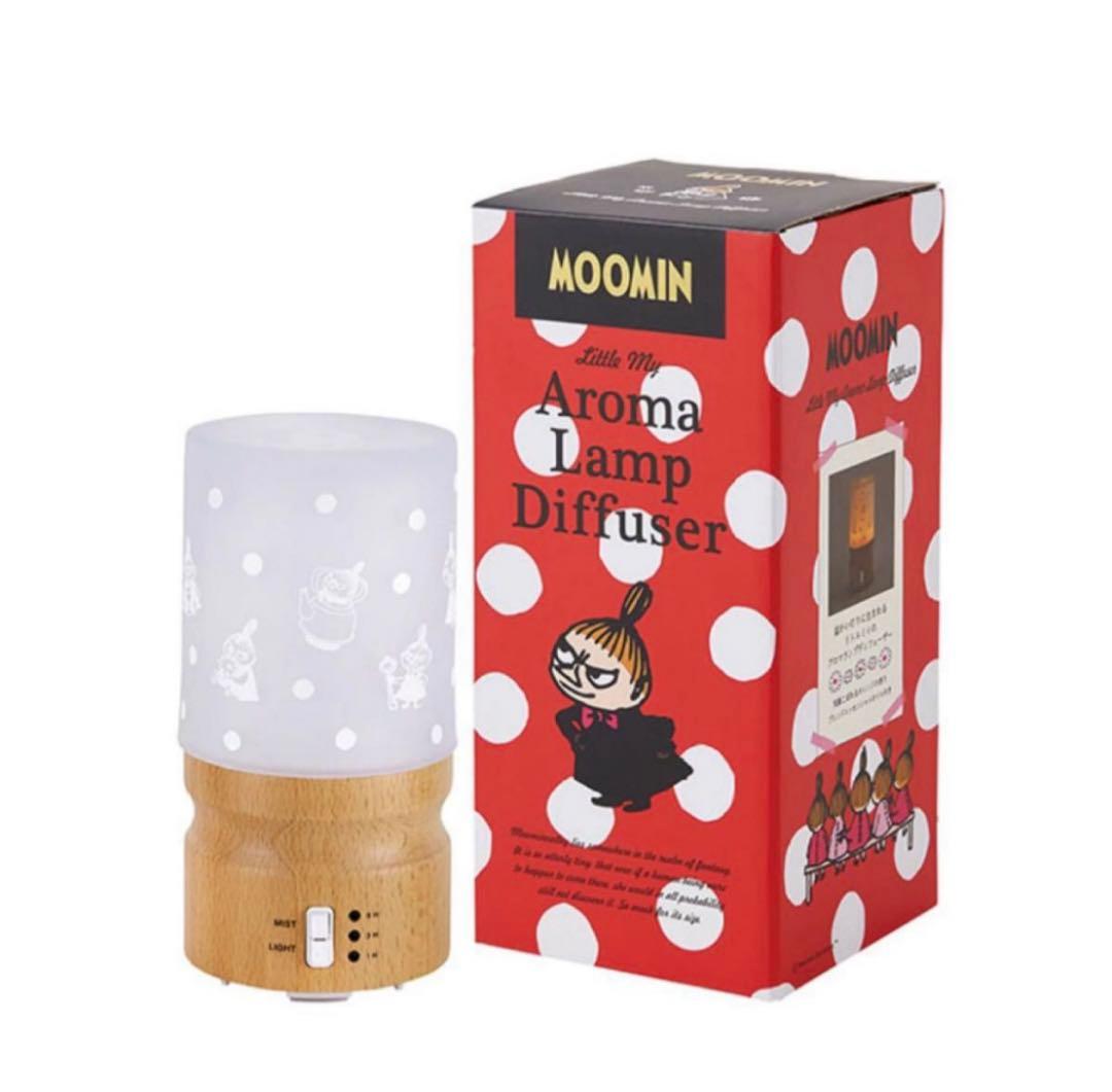 【完売品】ムーミン　アロマランプディフューザーエッセンシャレオイル付き（3ml）
