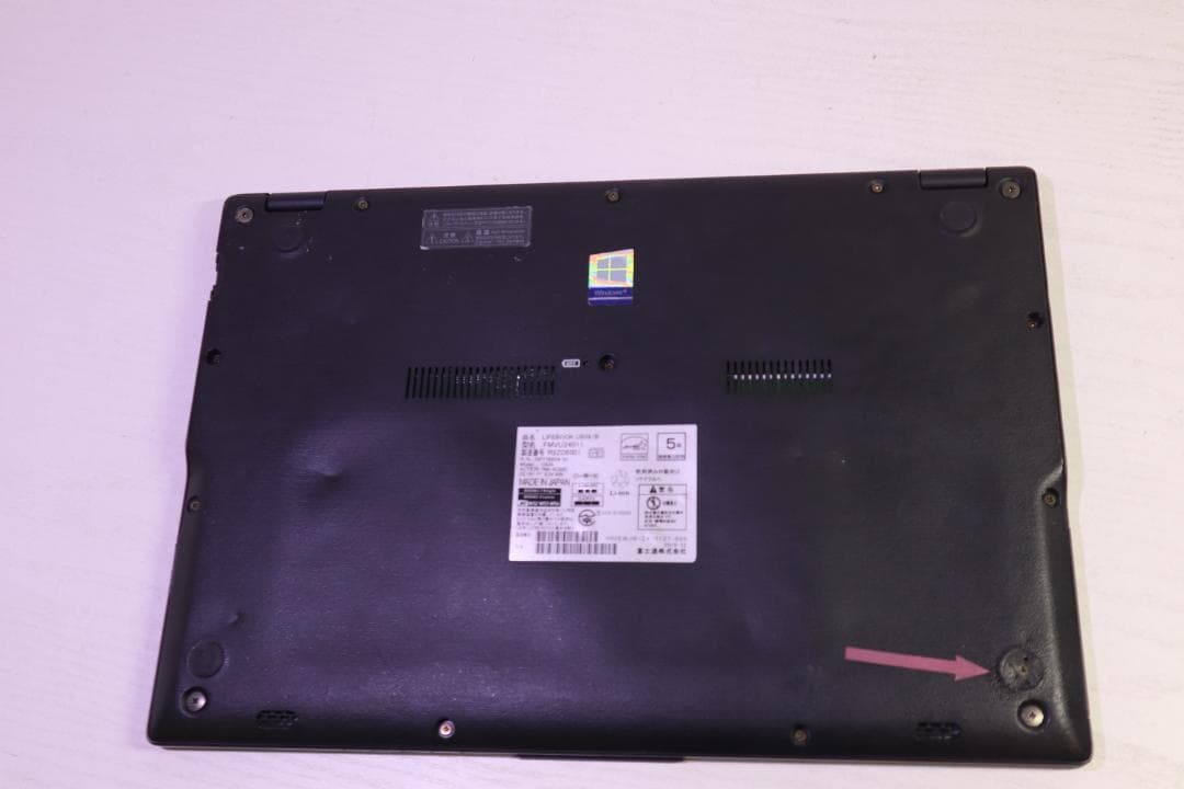 訳あり特価】富士通 LIFEBOOK U939/B ノートPC　002