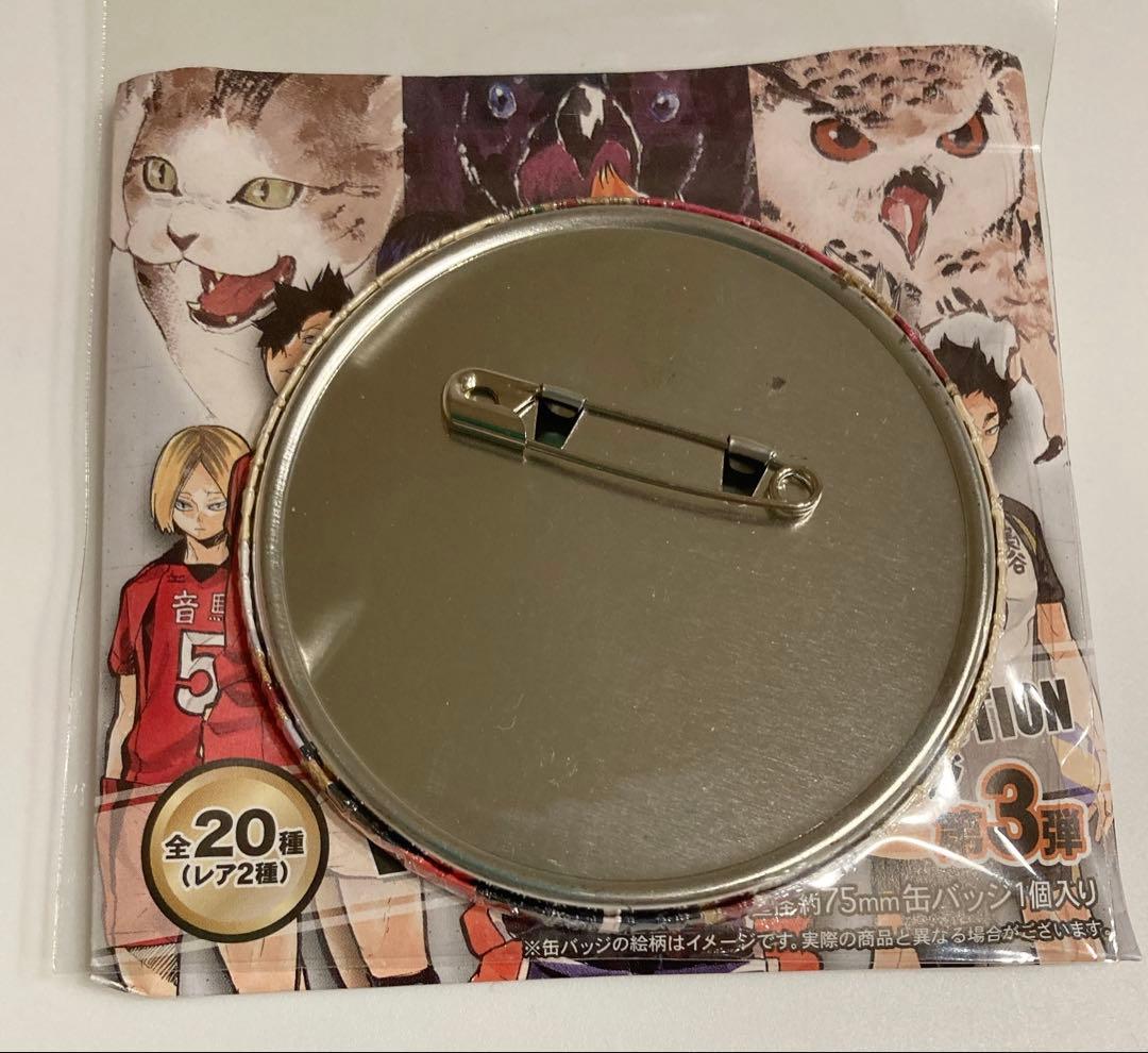 ハイキュー 影山 王冠 缶バッジ コレクション缶バッジ　第3弾