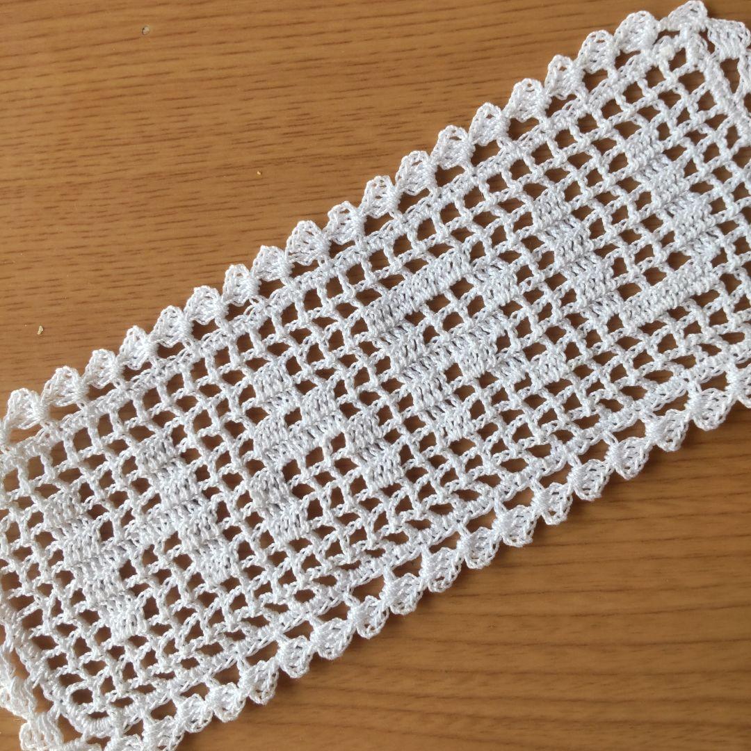 meiレース編みドイリーハンドメイド