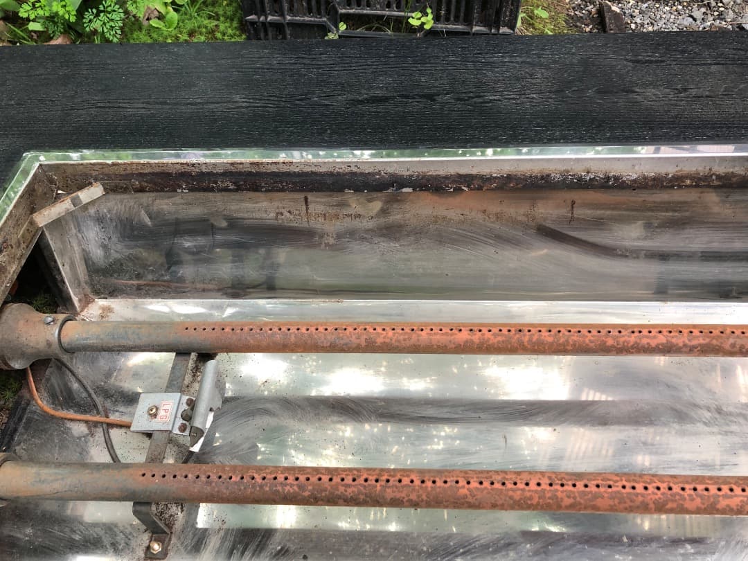 ツムラ　鉄板テーブルセット