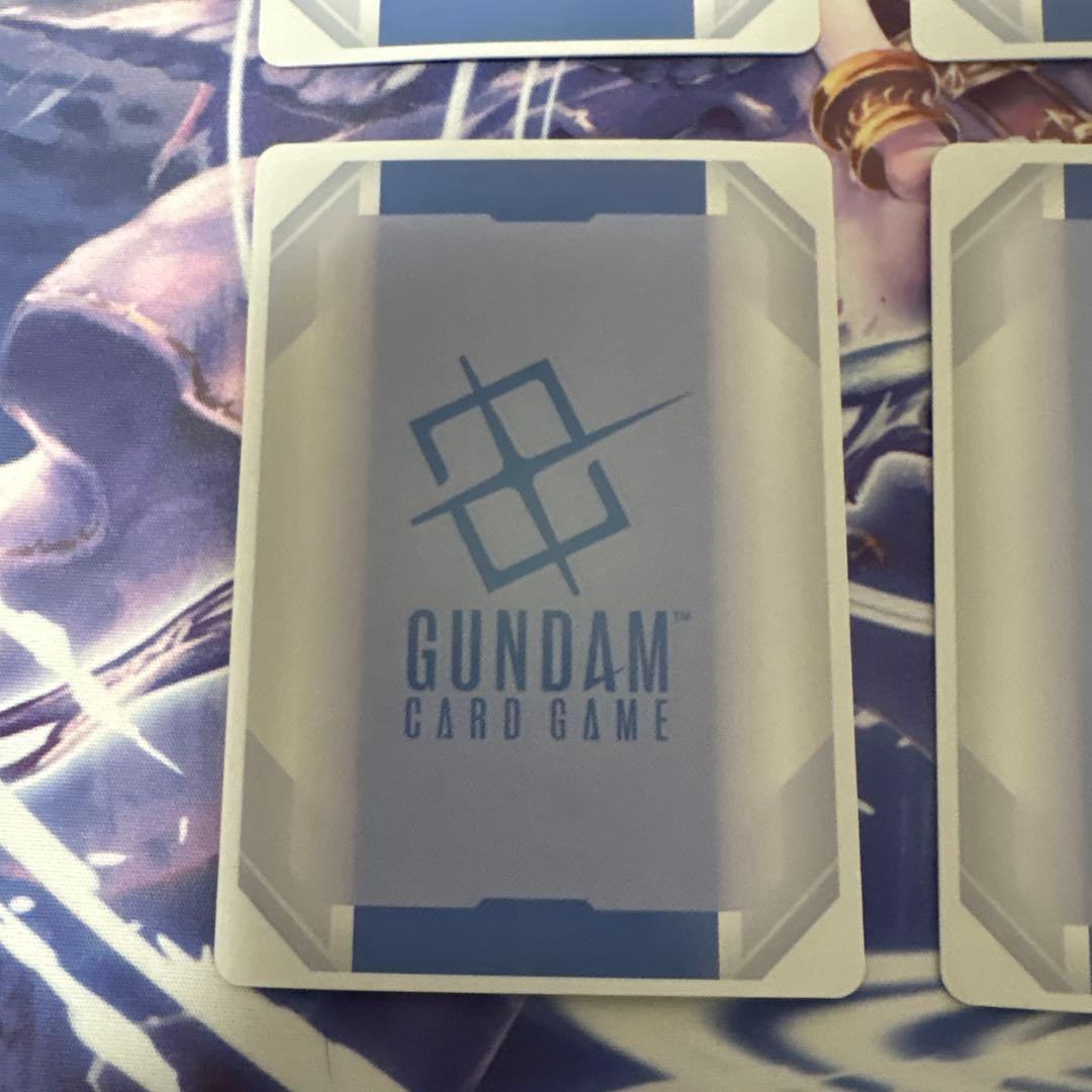 格闘戦 パラレル４枚セット　ガンダムカードゲーム