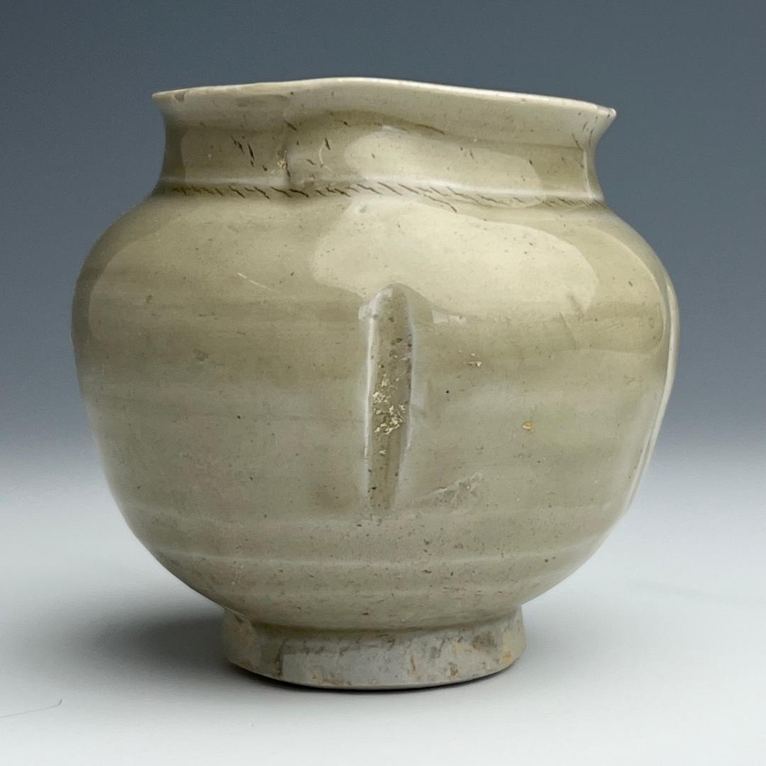 影青 青白釉小壺 小罐 中国古玩 中国美術 唐物 擺件 旧家蔵出