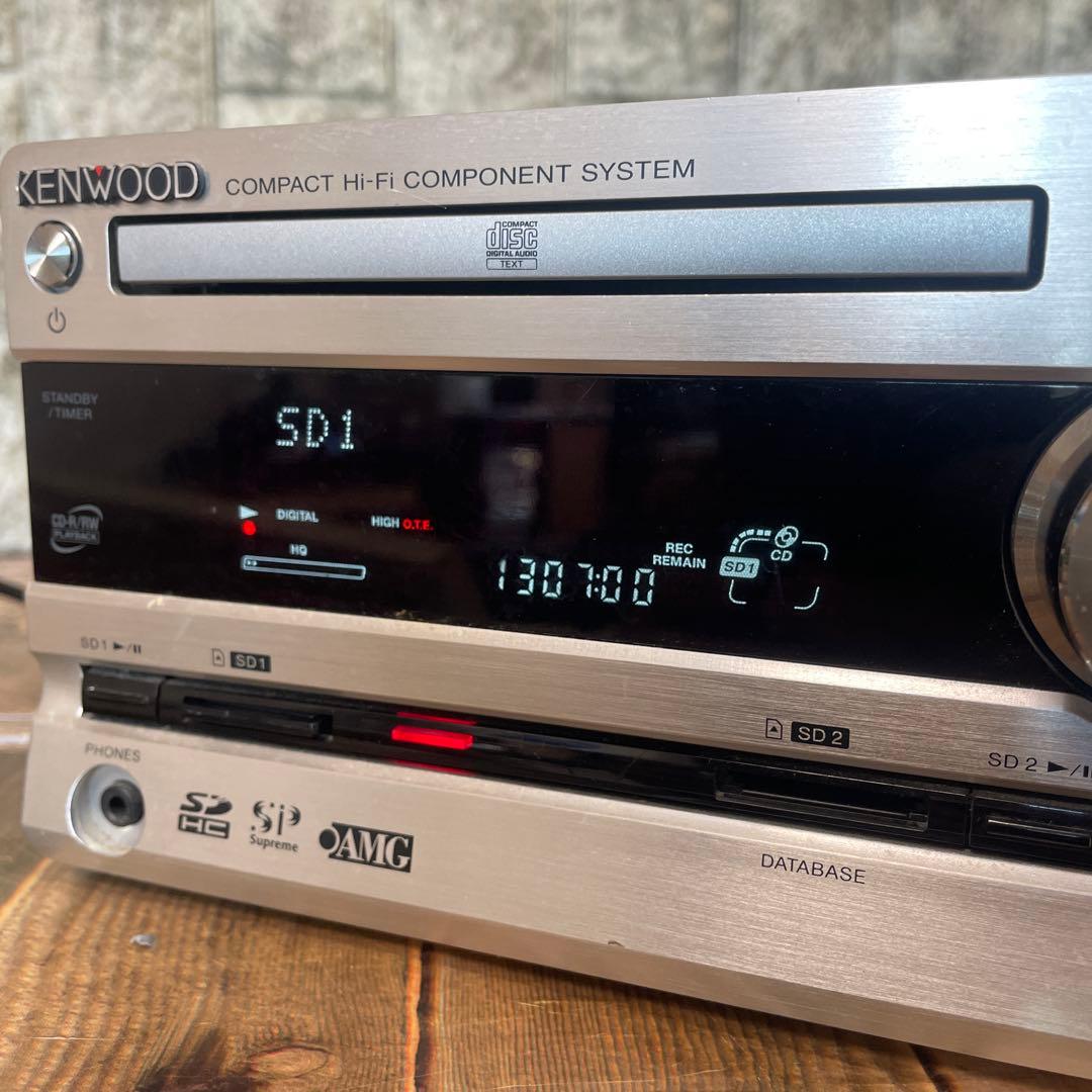#922 KENWOOD ケンウッド　ミニコンポ　RD-UDE77