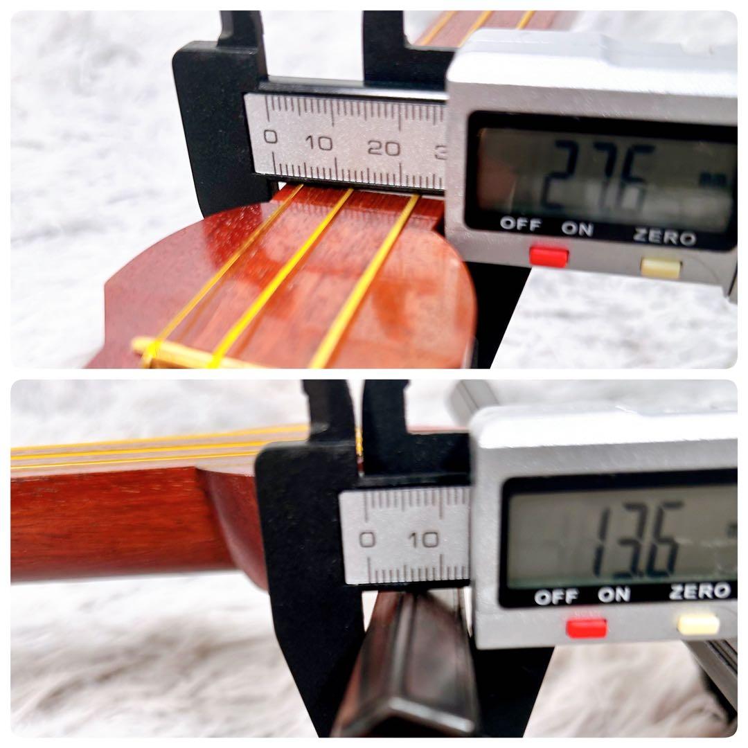 【良品】長唄三味線　中棹　花梨　　丸打胴　本皮　皮破れなし　天神欠けなし　合金