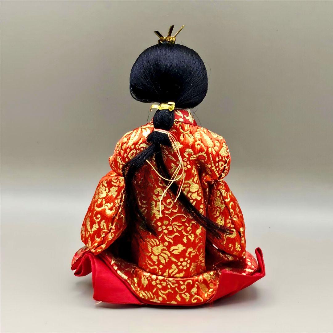 昭和の雛飾り　御殿飾り雛人形　設置時幅45×奥30×高60cm位　簡単組立　雛祭