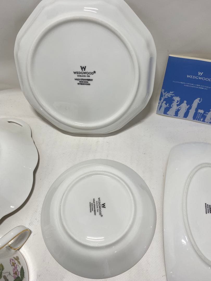 花柄陶器食器セット 