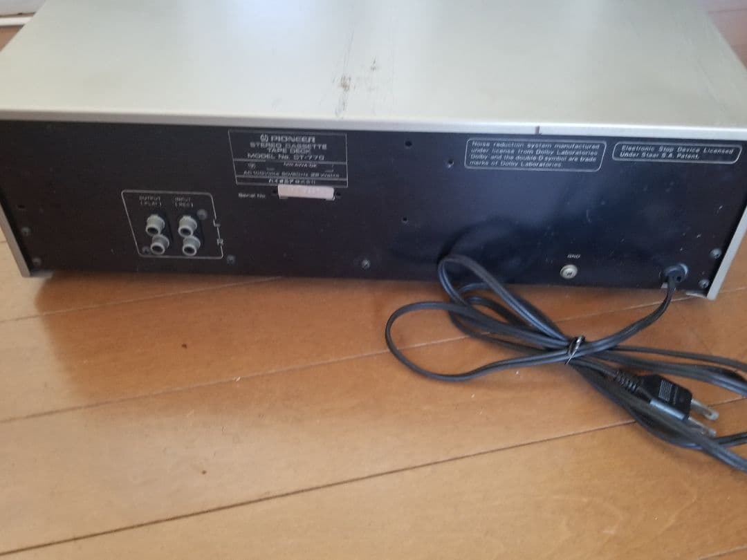PIONEER CT-770 カセットデッキ現状