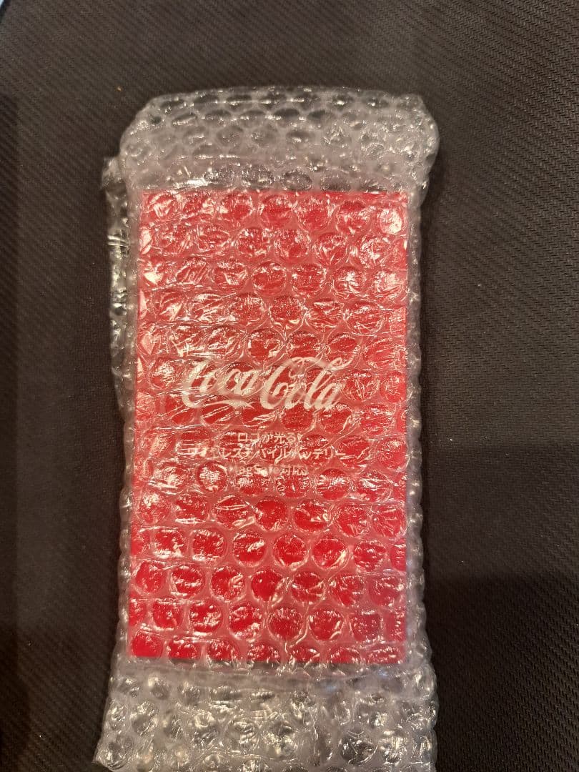 Coke ONキャンペーン コカコーラ ロゴ光るワイヤレスモバイルバッテリー