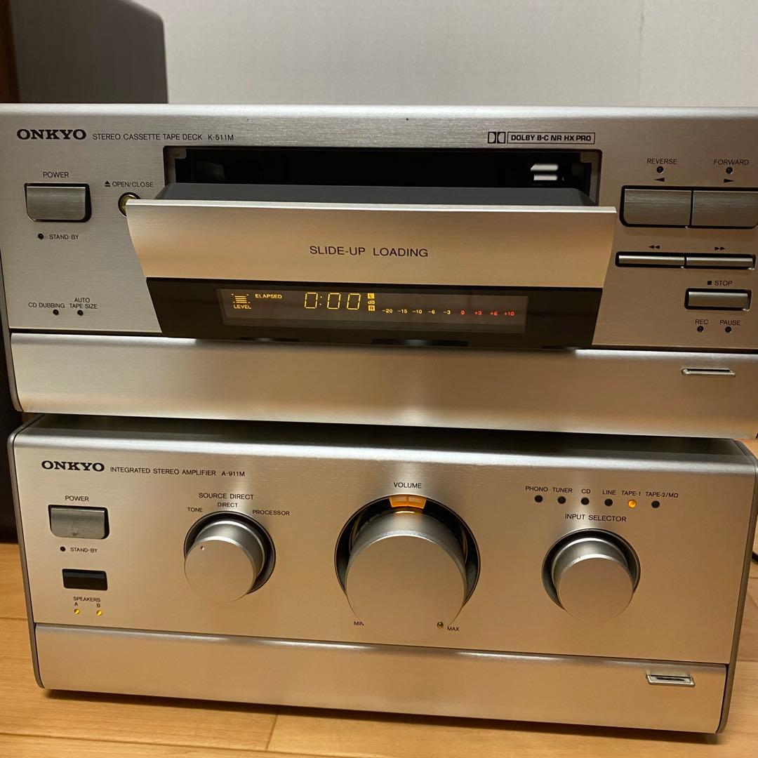 ONKYO コンポ K-511M C-711M T-411M A-911M