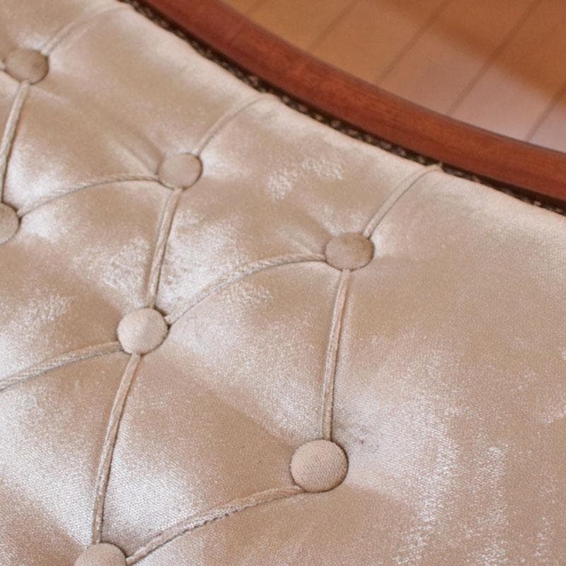 ロッキングチェア オットマンセット ファブリック ベージュ 222-1268