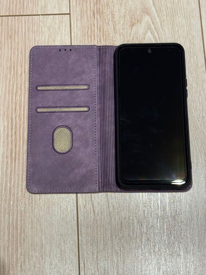 Xiaomi Redmi 10 パープル ケース付き