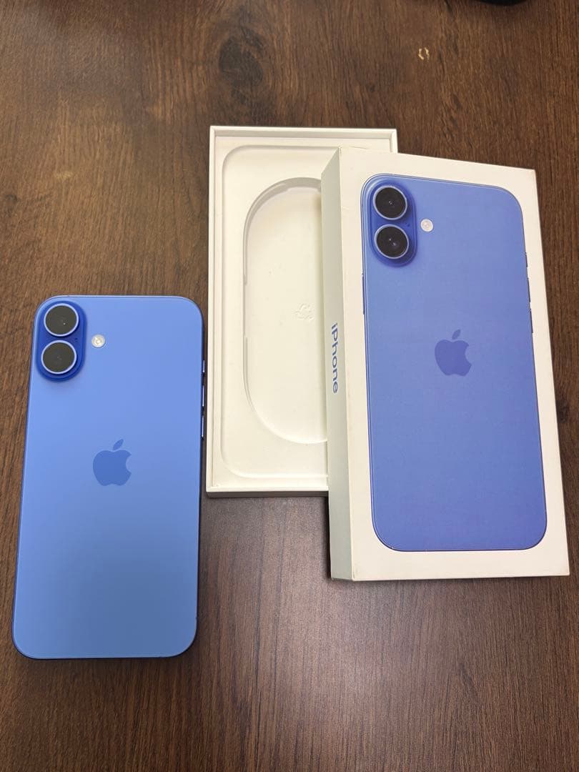 ☆匿名配送☆ iPhone 16 Plus 256GB ウルトラマリン 箱付き