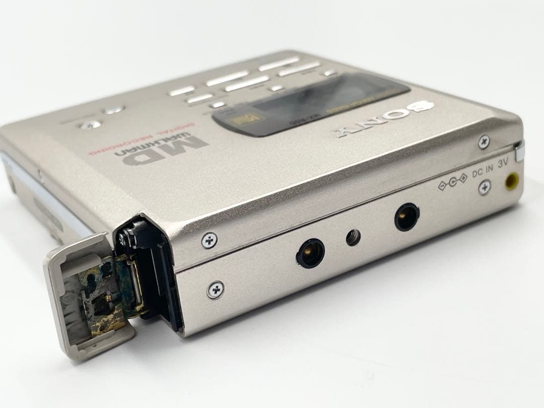 録音再生◯ 外観美品　SONY MZ-R55 Walkman MDレコーダー