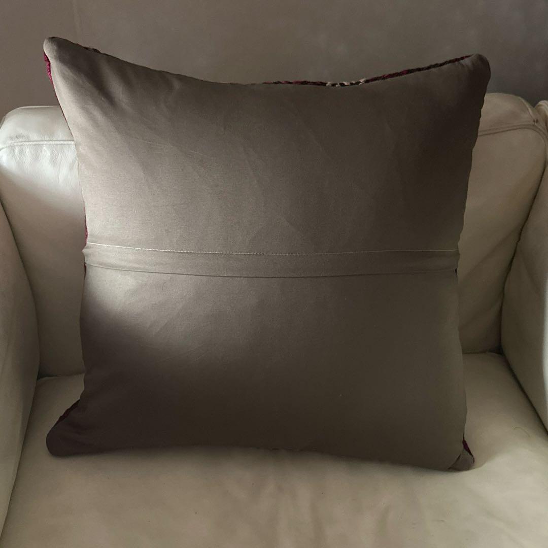 オールドキリムのクッションカバー50cmx50cmジジム織りキリム