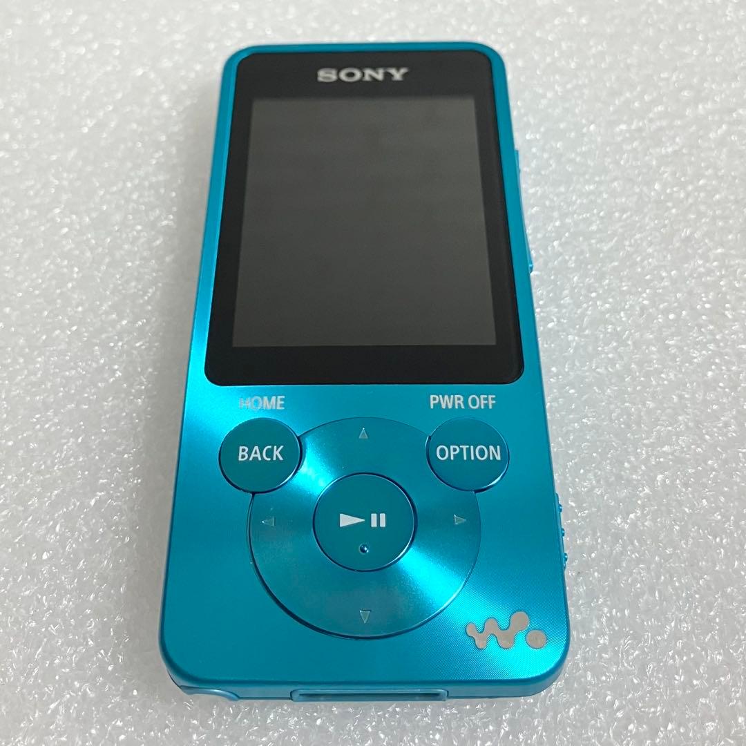 【極美品】SONY ウォークマン　NW-S784 8GB あお