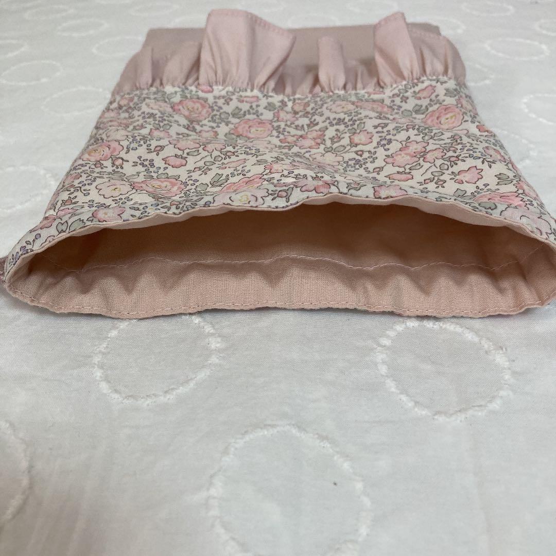 リバティ　フリル　巾着　ランチョンマット　ハンドメイド