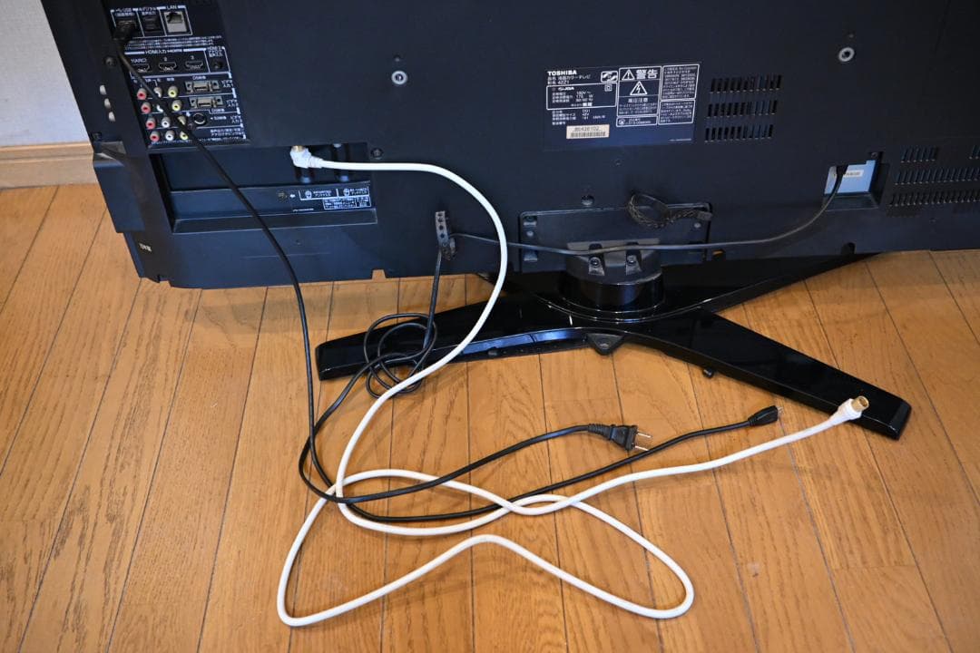 TOSHIBA REGZA 42Z1 リモコン・ハードディスク・ケーブル付き