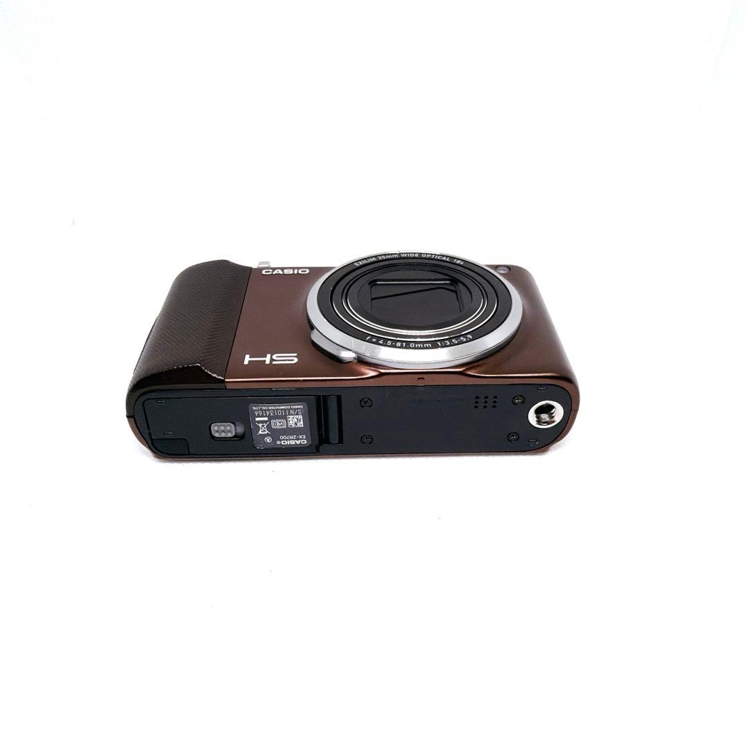 【ほぼ新品】CASIO EXILIM HS EX-ZR700 カシオ ブラウン
