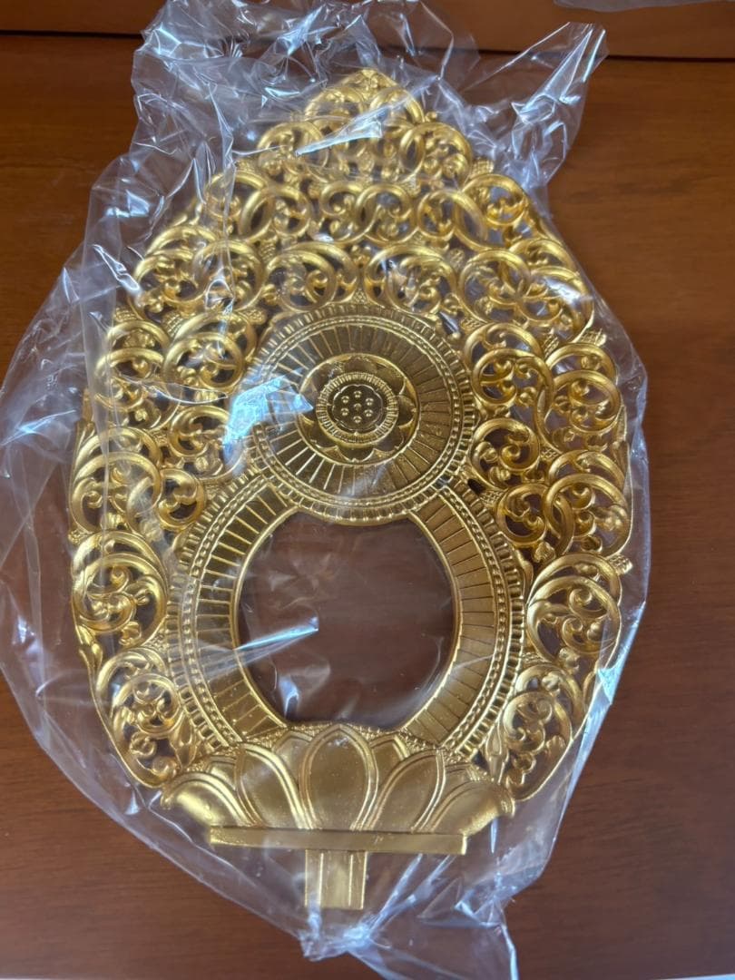 昭和時代　当時品　黄金仏像　極上　釈迦如来座像　未使用