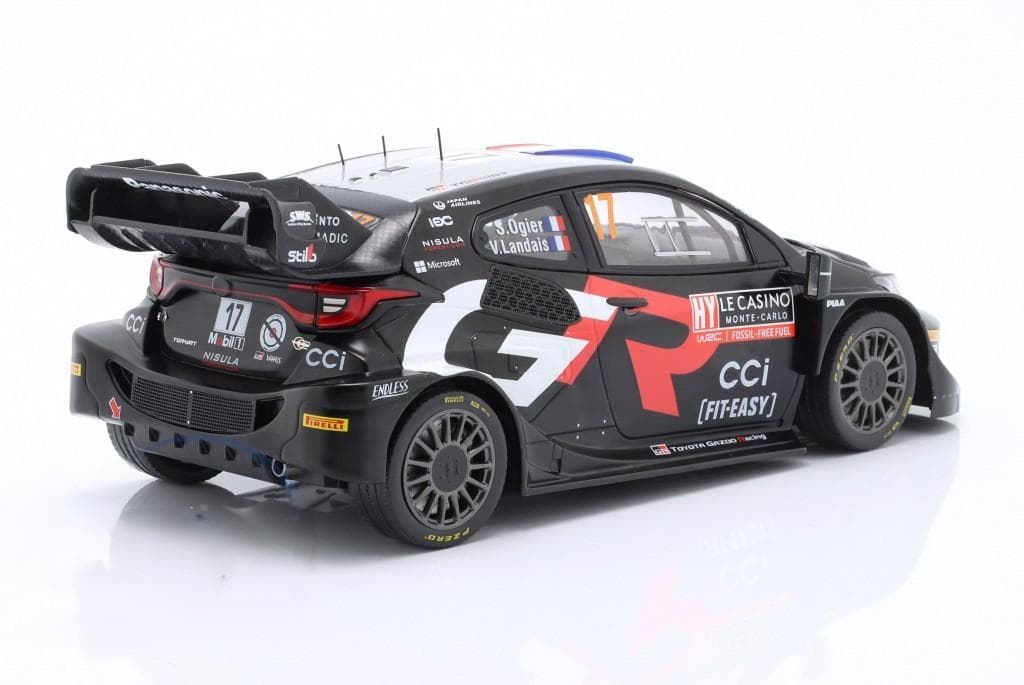もっちぃ1/18 トヨタ GR ヤリス モンテカルロ 2024 S.オジェ