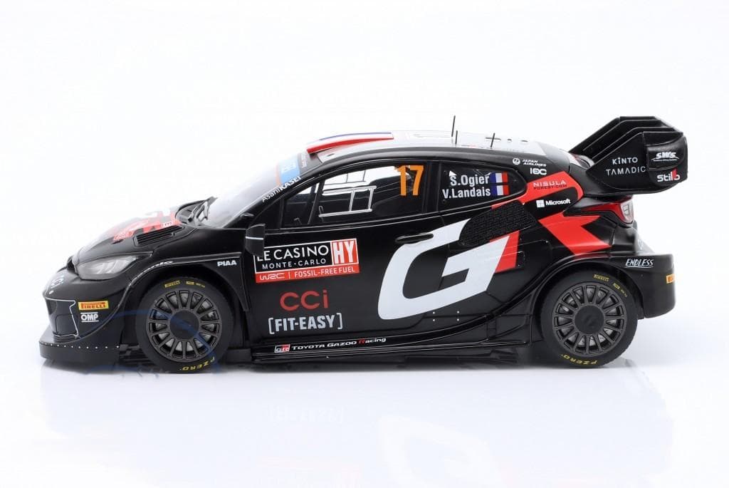 もっちぃ1/18 トヨタ GR ヤリス モンテカルロ 2024 S.オジェ