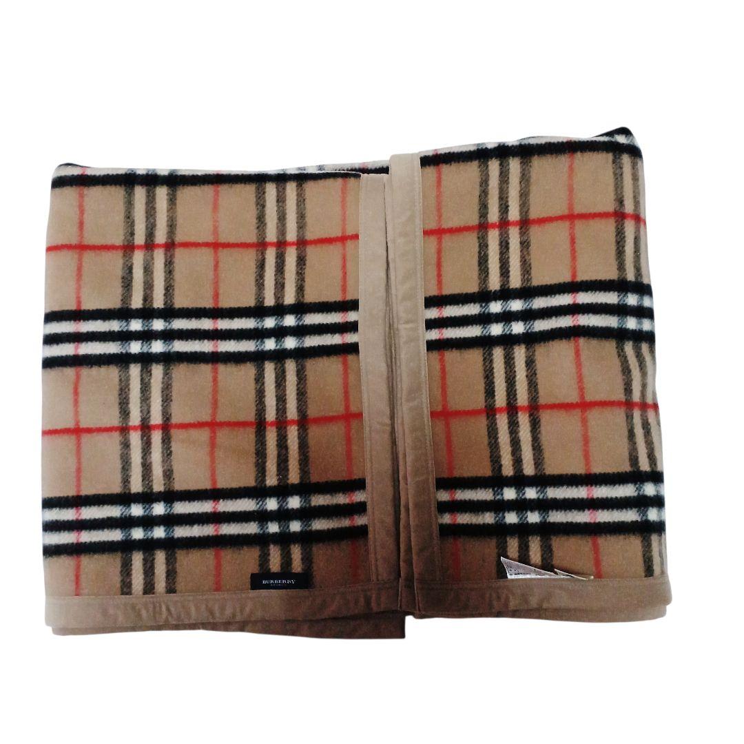 BURBERRY 毛布　ブランケット　バーバリーチェック柄　未使用品