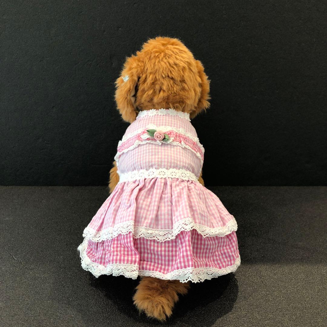 【新品】トイプードル お座りぬいぐるみ お洋服2枚付き H27cm