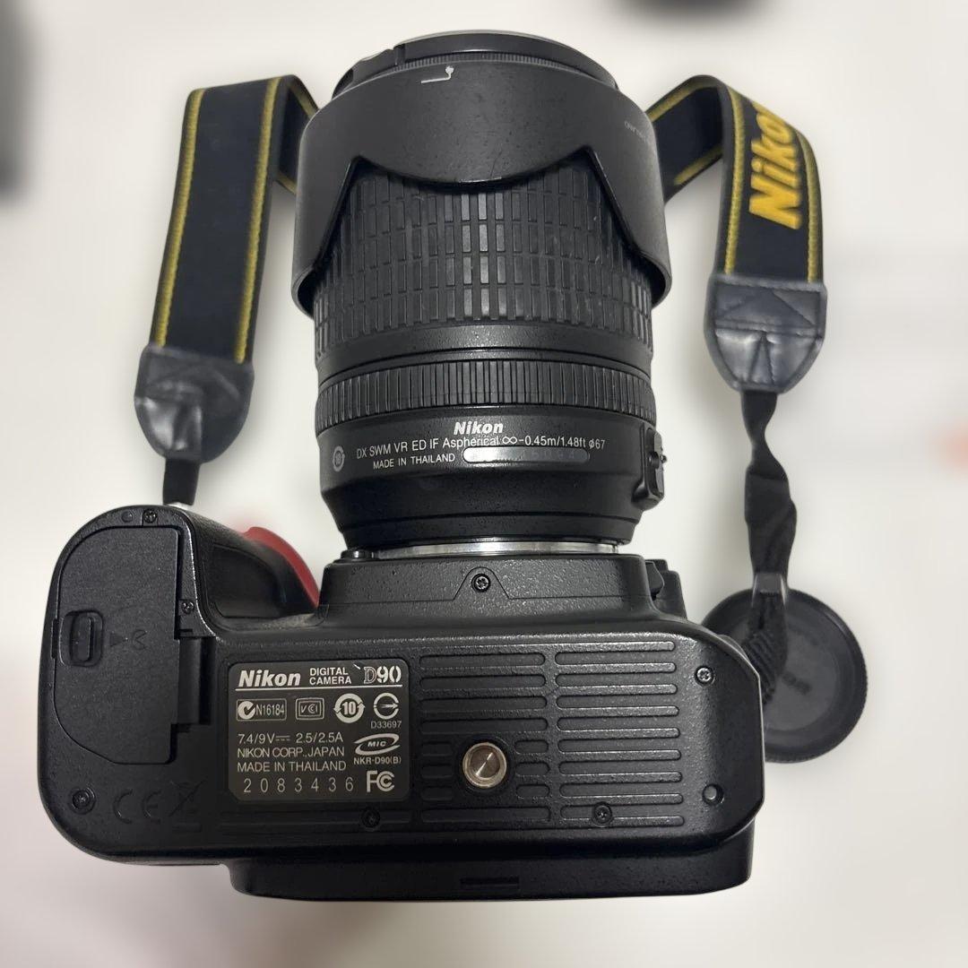 Nikon D90 本体 レンズ2点 フィルター2点 充電機 取説まとめて