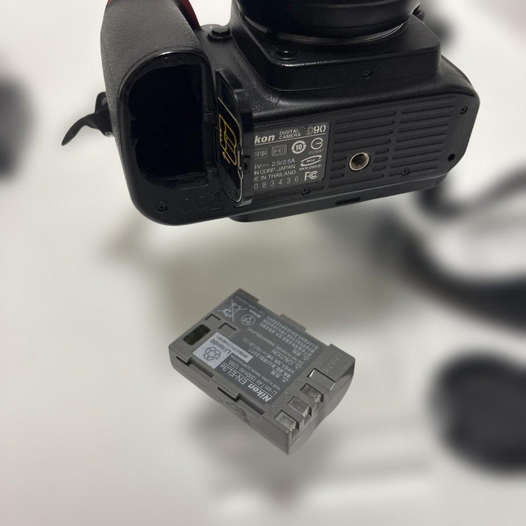 Nikon D90 本体 レンズ2点 フィルター2点 充電機 取説まとめて