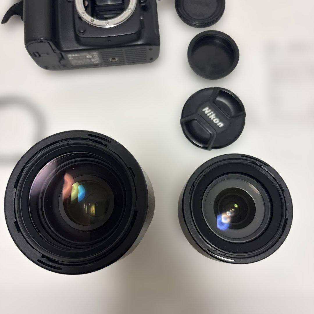 Nikon D90 本体 レンズ2点 フィルター2点 充電機 取説まとめて