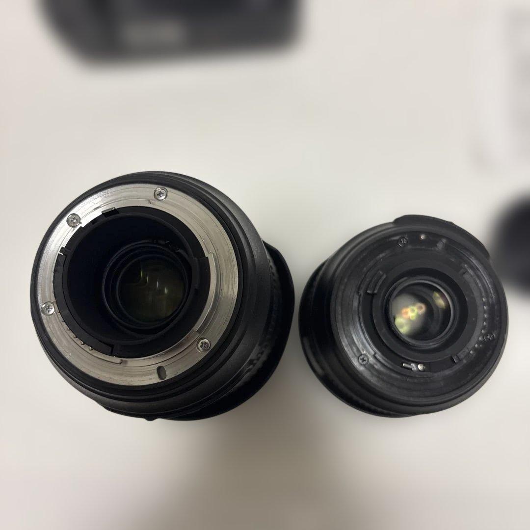 Nikon D90 本体 レンズ2点 フィルター2点 充電機 取説まとめて