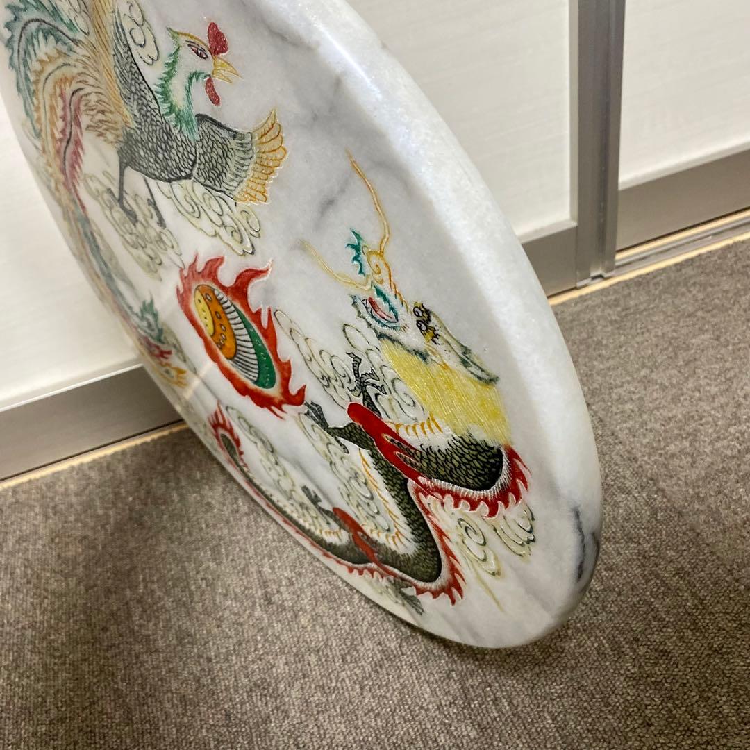 【希少】台湾　飾り石　縁起物　置物　玄関　アンティーク　インテリア　仕切り